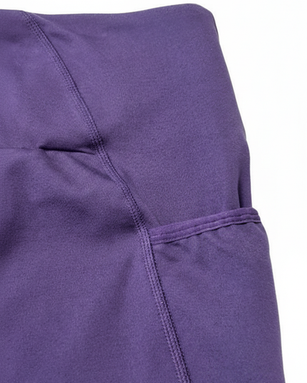 Gymshark Purple High-Waisted Performance Side Pockets Leggings