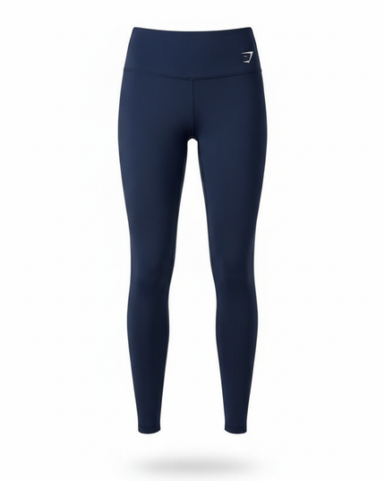 Gymshark Navy Blue High-Waisted Training Leggings