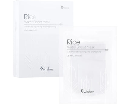 9Wishes Rice Water Sheet Mask