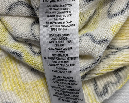 French Connection Yellow/Floral Cardigan