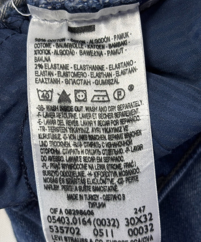Levi's Blue Slight Curve Skinny Jeans