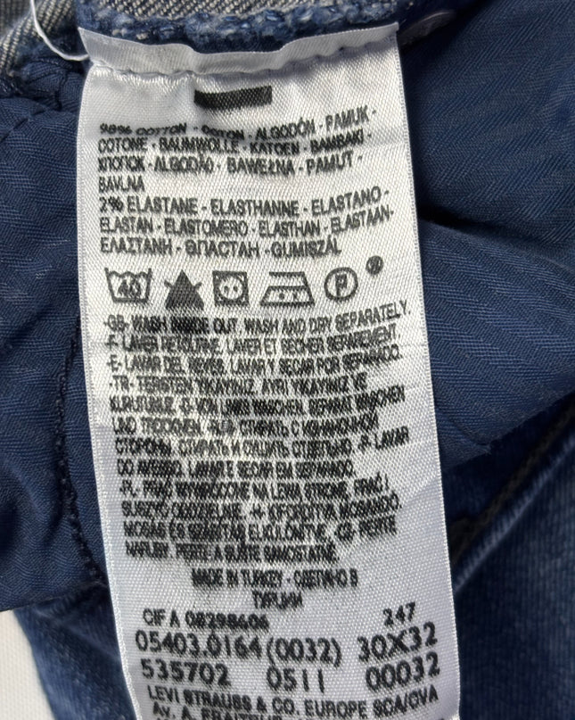 Levi's Blue Slight Curve Skinny Jeans