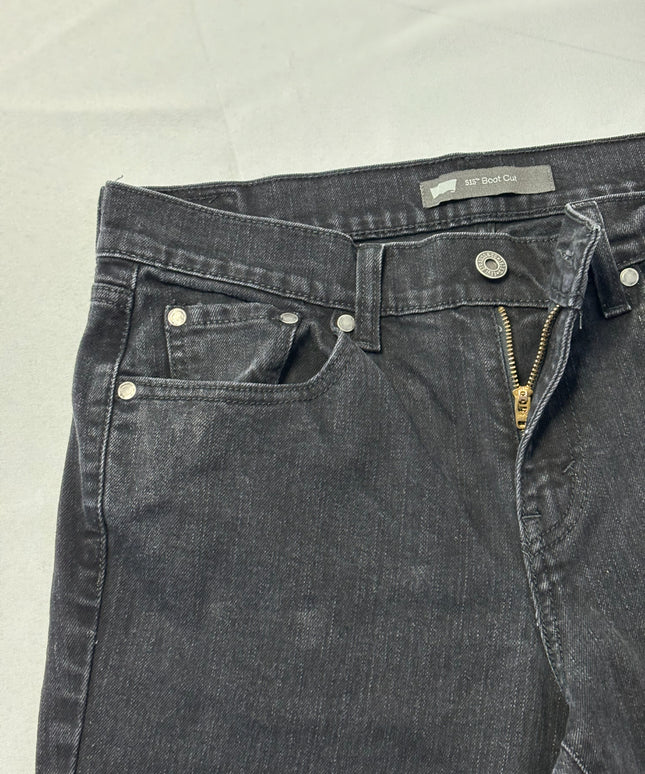 Levi's 515 Bootcut Black Jeans