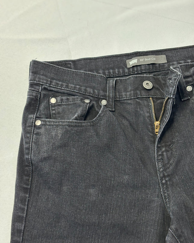 Levi's 515 Bootcut Black Jeans