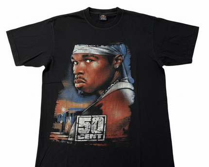 ROCK @ T.G. Black 50 Cent Rap Graphic Tee