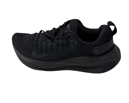 Nike Black Knit Upper Swoosh Running Sneakers