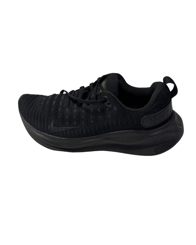 Nike Black Knit Upper Swoosh Running Sneakers