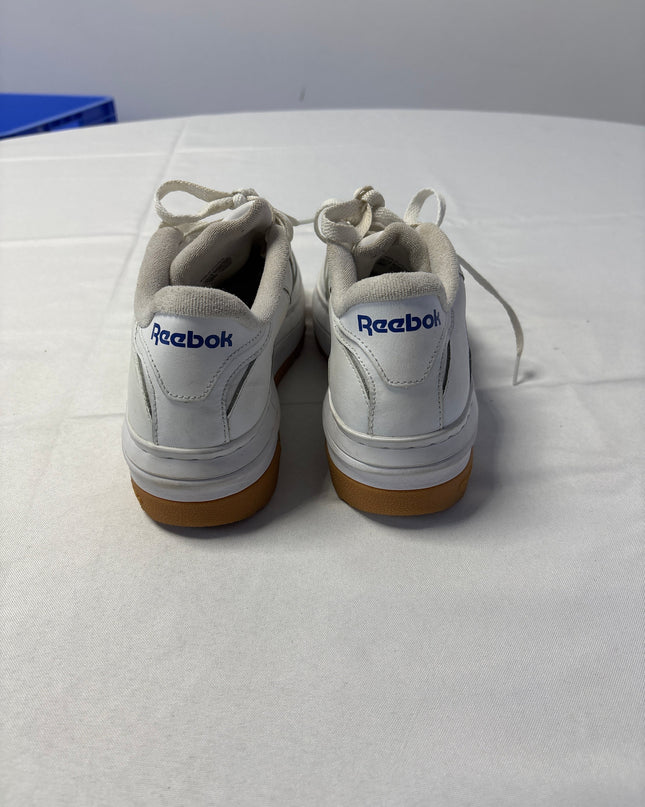 Reebok White Platform Gum Sole Sneakers