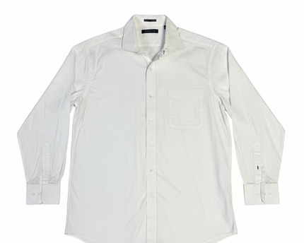 Tommy Hilfiger Classic White Long Sleeve Regular Fit Button-Down Shirt