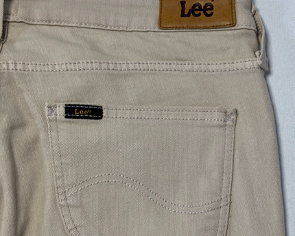 Lee Beige Scarlett Slim Fit Stretch Jeans