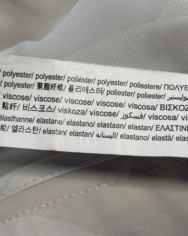 Stradivarius Beige Flared Midi Skirt