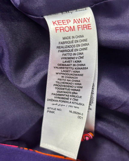 Never Fully Dressed Pink Paisley Print Tailored Suit Set