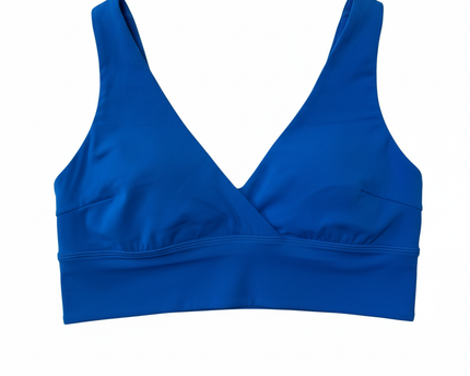 Lululemon Bright Blue V-Neck Align Sports Bra