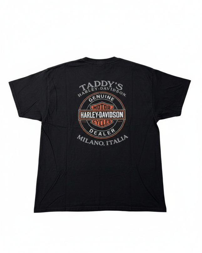 Harley-Davidson Black Graphic Tee Taddy's Milano Italia