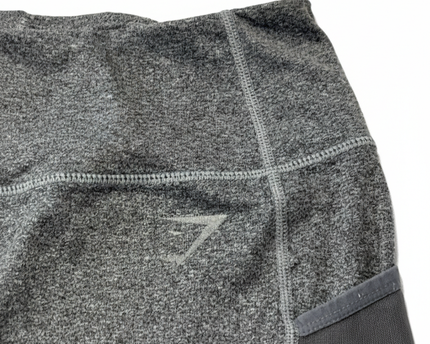 Gymshark Heathered Mesh Panel High-Rise Performance Leggings