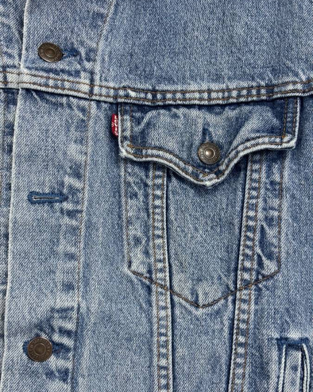 Levi's Classic Blue Denim Trucker Jacket