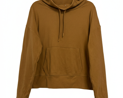 Bearpaw Brown Funnel Neck Outdoors Hoodie