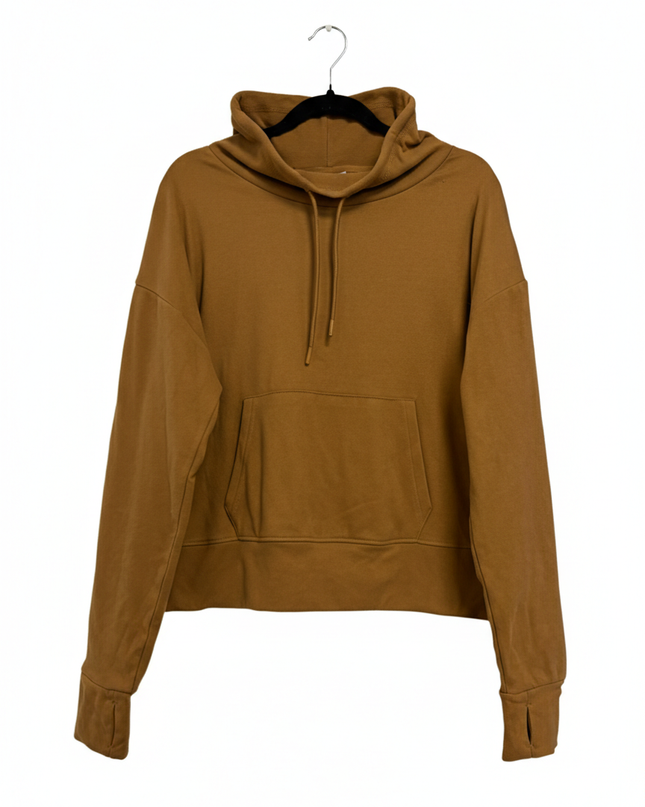 Bearpaw Brown Funnel Neck Outdoors Hoodie