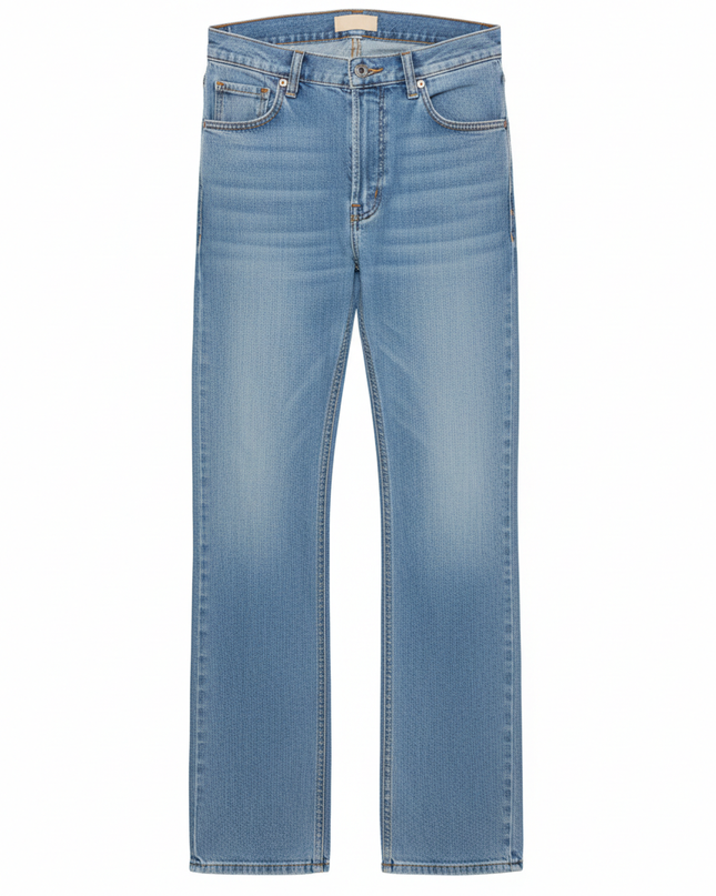 Levi's 501 Light Blue Straight Leg Button Fly Jeans