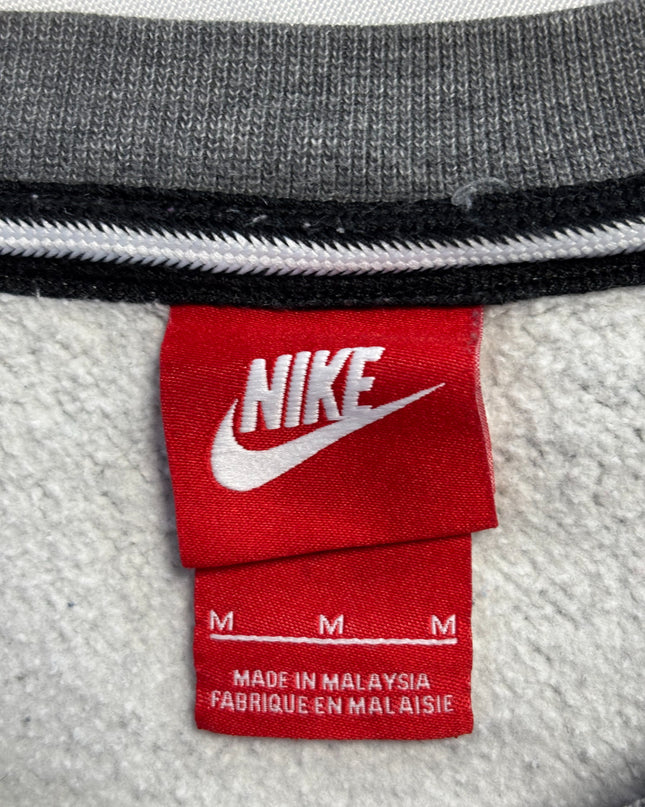 Nike Grey Raglan Crewneck Sweatshirt with Utility Pocket