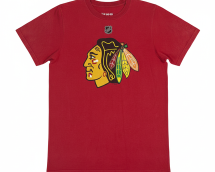 Adidas Red Chicago Blackhawks NHL Graphic Tee