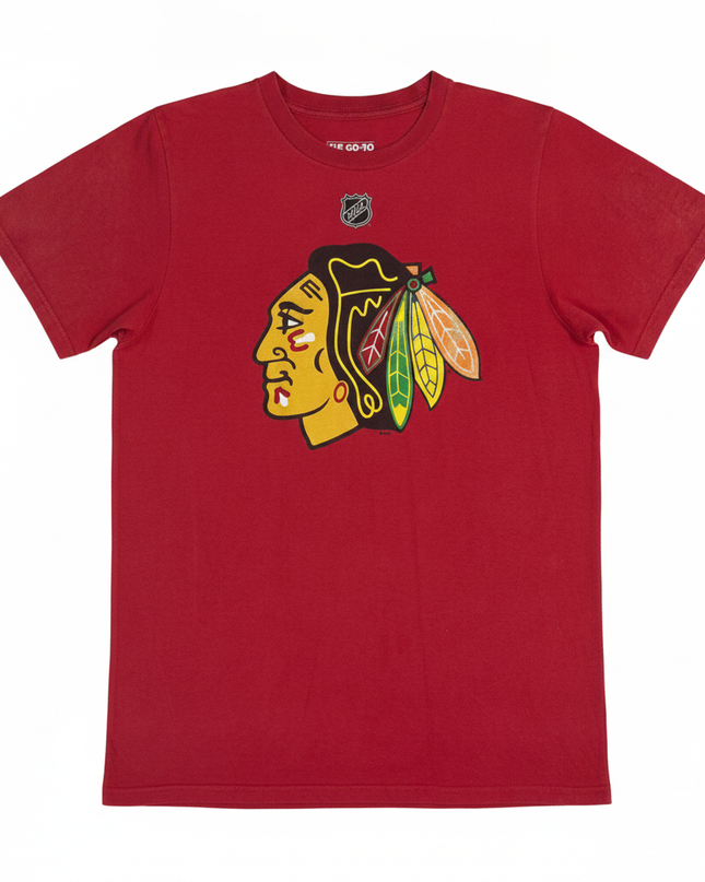 Adidas Red Chicago Blackhawks NHL Graphic Tee