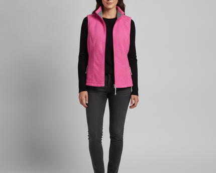 Patagonia Pink Synchilla Fleece Vest