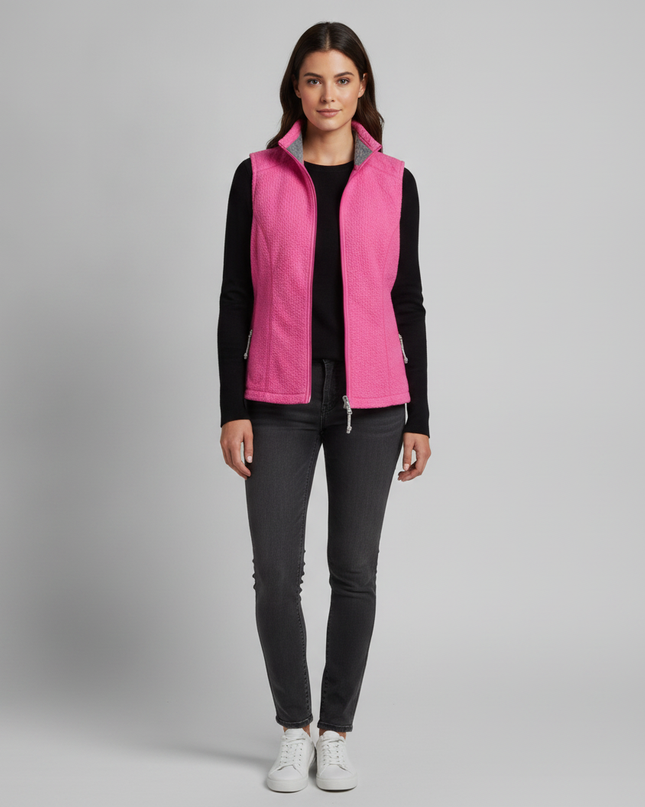 Patagonia Pink Synchilla Fleece Vest