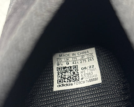 Adidas Black Knit Yeezy Slip-On Shoes