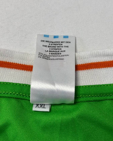 Adidas Green Vintage Ireland FAI Long Sleeve Soccer Jersey