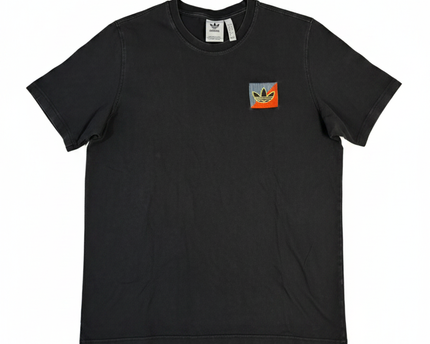 Adidas Black Graphic Trefoil T-Shirt