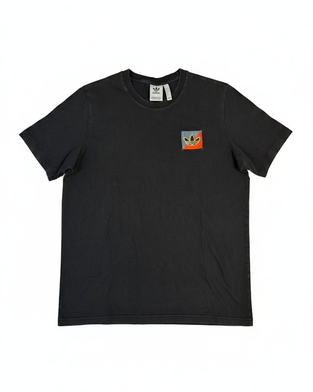 Adidas Black Graphic Trefoil T-Shirt