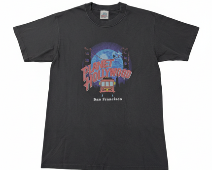 Planet Hollywood Black Vintage San Francisco Graphic Tee