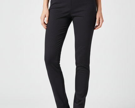 DKNY Jeans Black Stretch Tailored Bootcut Flare Trousers