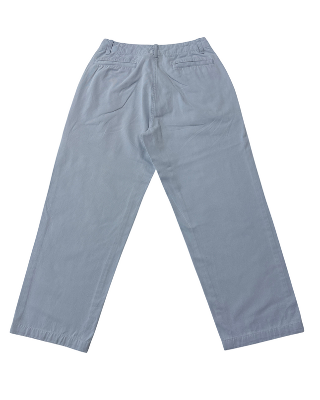 L.L.Bean Light Blue Cotton Tall Trouser