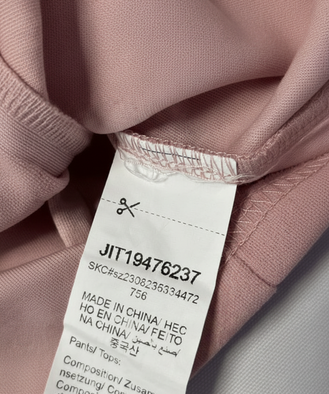Dusty Rose Two-Piece Vest and Wide Leg Pant Co-ord Set