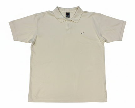 Nike Cream Men's Classic Sports Polo Shirt
