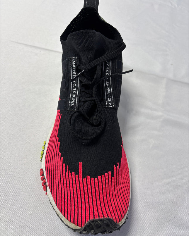Adidas Black Primeknit NMD Racer Boost Sneakers