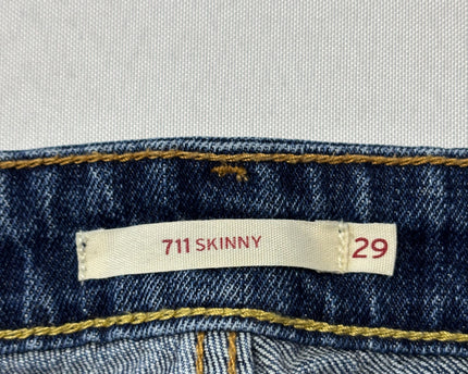 Levi's 711 Skinny Fit Blue Jeans
