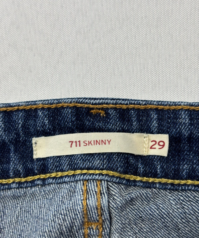 Levi's 711 Skinny Fit Blue Jeans