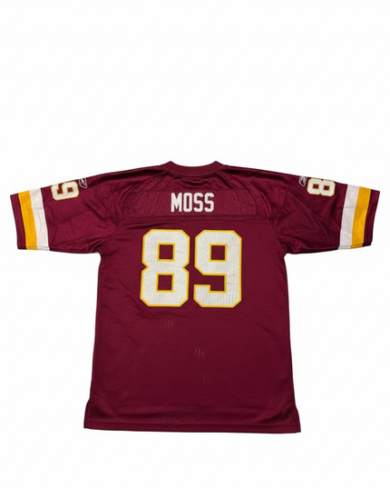 Reebok Burgundy Washington Redskins Santana Moss #89 NFL Jersey