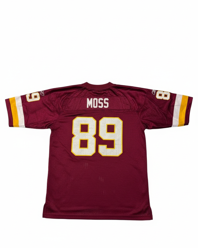 Reebok Burgundy Washington Redskins Santana Moss #89 NFL Jersey