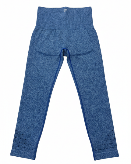 Gymshark Vital Seamless High Waisted Blue Marl Leggings