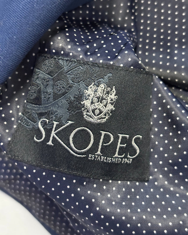 Skopes Navy Blue Milan Scoop Neck Waistcoat