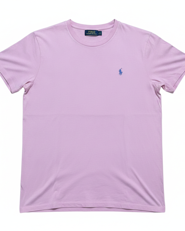Polo Ralph Lauren Pink Slim Fit Crewneck T-Shirt