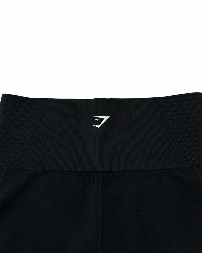 Gymshark Black Energy+ Seamless High-Waisted Leggings