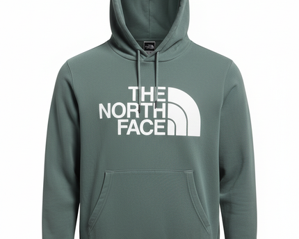 The North Face Green Pullover Logo Hoodie