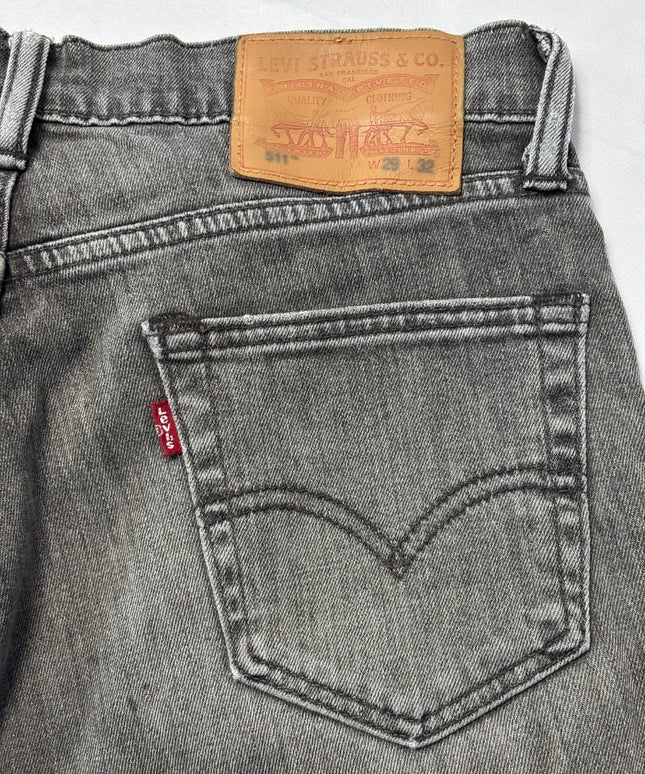 Levi's 511 Slim Fit Grey Denim Jeans