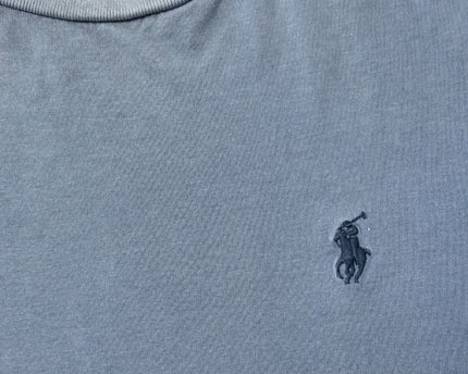 Ralph Lauren Blue Custom Fit Crewneck T-Shirt