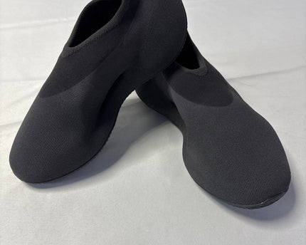 Adidas Black Knit Yeezy Slip-On Shoes
